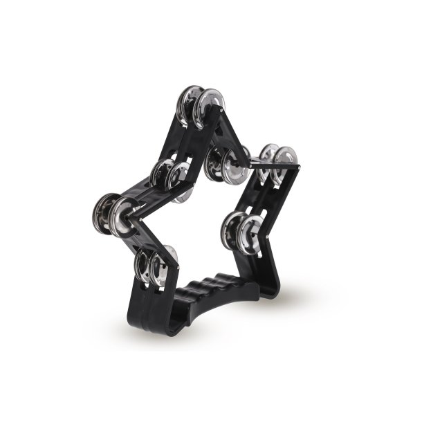 GEWA Stjerneformet Tamburin, sort